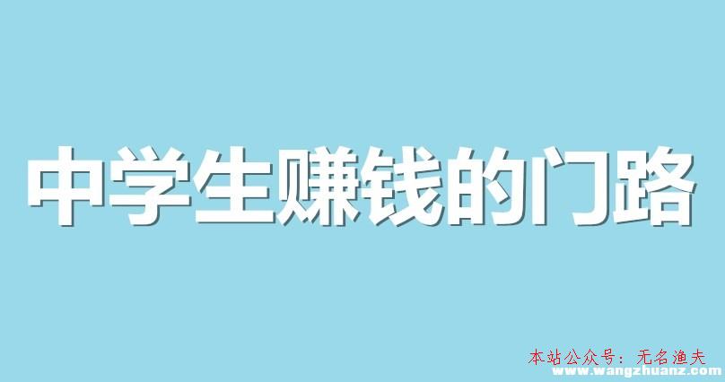 中學生賺錢的蹊徑，暑假賺錢的好方式,網(wǎng)賺項目最新